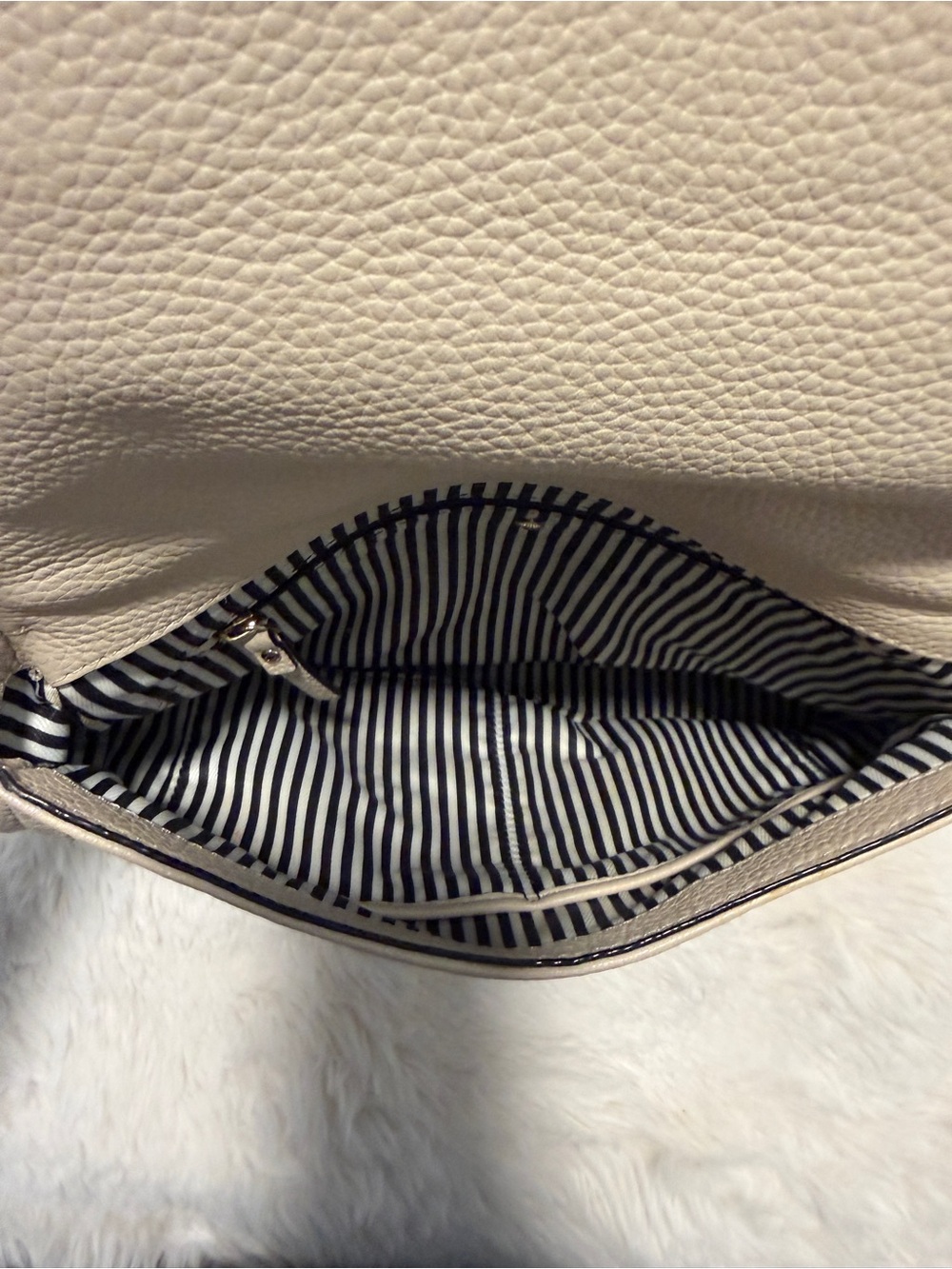 kate spade Neutral Pebbled Leather Crossbody Bag - Picture 2 of 7